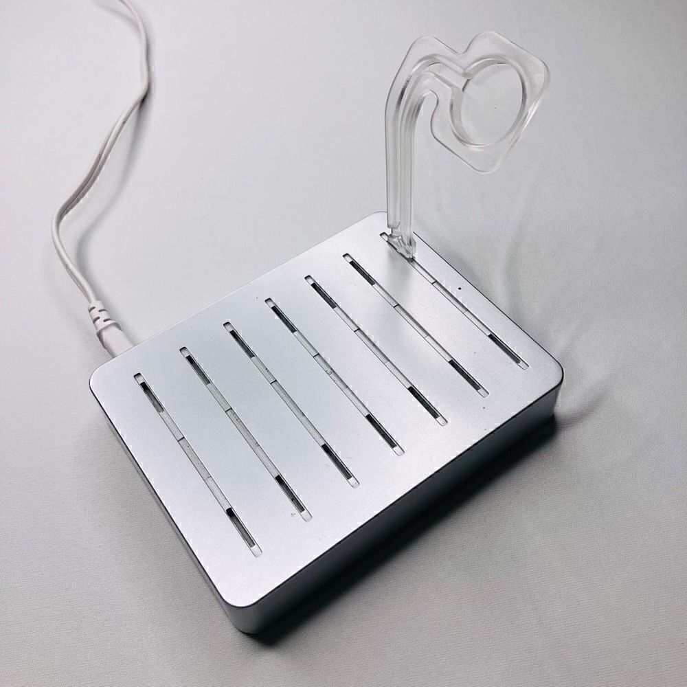 Metal Usb Charging Station Fast Multi-Usb Multi-function Silver, Cosoos - Picture 5 of 9